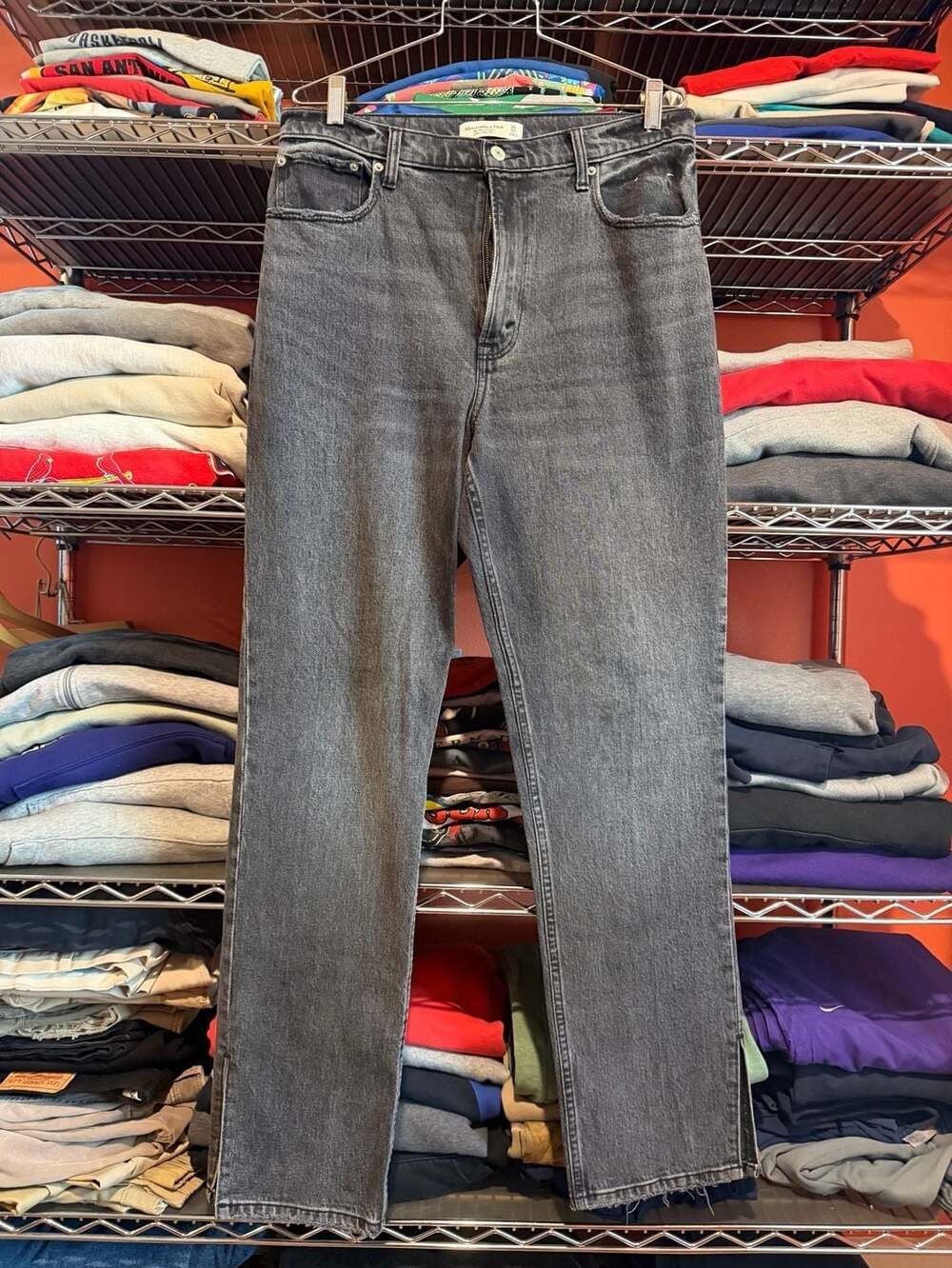 Abercrombie & Fitch The 90s Straight Ultra High Rise 30x10r Jeans